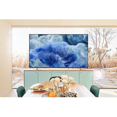 53. Telewizor Samsung QE55Q8FAAUXXH QLED 55'' 4K Ultra HD Tizen Q-Symphony Szary (MODEL 2025)