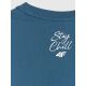 7. T-shirt regular z nadrukiem męski 4F 4FRSS26TTSHM4304-46S