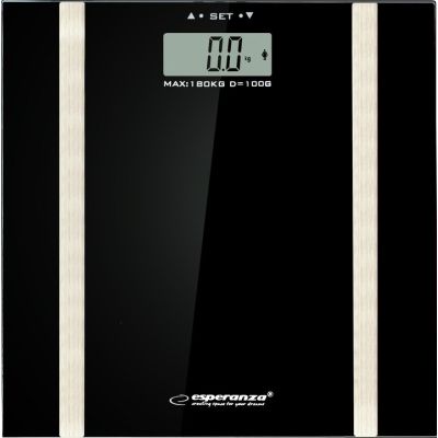 6. Waga łazienkowa Esperanza SAMBA EBS018K (kolor czarny)