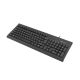2. Klawiatura NATEC NKL-2052 Biuro USB QWERTY Hiszpański Czarny