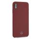 5. Etui Mercedes Silicone Line na iPhone Xs Max - czerwone