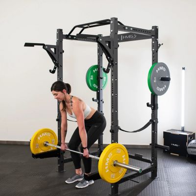 9. Klatka treningowa HMS KLT3110 z wyposażeniem