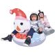 29. ŚLIZG SANKI DMUCHANE 2 OSOBOWE SNOWMAN 138x74x80CM