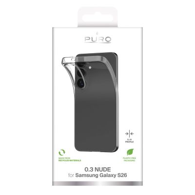 2. Etui Puro 0.3 NUDE na Samsung Galaxy S26 - przezroczyste