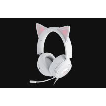 Zestaw słuchawkowy Razer Gaming | Kraken Kitty V3 X | Przewodowe | Nauszne | Mikrofon | Biały