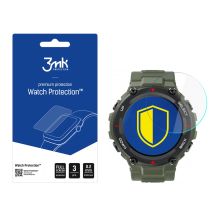 Szkło hybrydowe 3mk Watch Protection™ v. FlexibleGlass na Xiaomi Amazfit T-Rex 1.3
