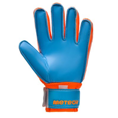 45. Rękawice bramkarskie Meteor Catch Blue 03806-03812