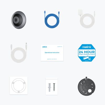 3. Kamera IP do monitoringu Reolink Fisheye Series W520