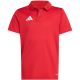 10. Koszulka dla dzieci adidas Entrada 26 Polo czerwona JZ6626