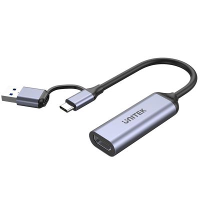 5. UNITEK KARTA DO STREAMINGU USB-C/A, 4K HDMI 1.4B