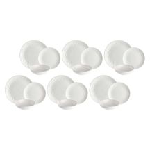 LA PORCELLANA BIANCA SOGNANTE Zestaw stołowy (18 elementów)