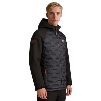 5. Kurtka męska Geographical Norway BAEL BLACK DB MEN 056 BLACK (WZ8113H/GN-NOIR)