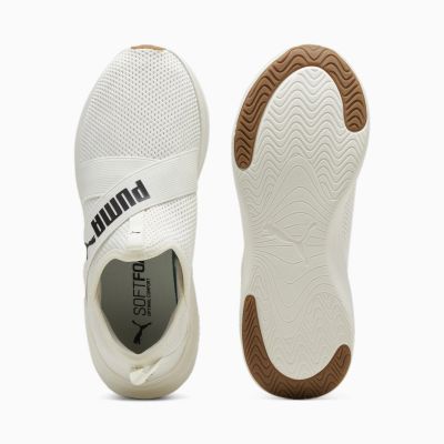 6. Sneakersy do biegania damskie Puma Softride Harmony Slip-On buty sportowe beżowe (379606-02)