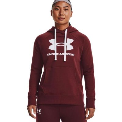 6. Bluza Under Armour Rival Fleece Logo Hoodie W 1356318 690