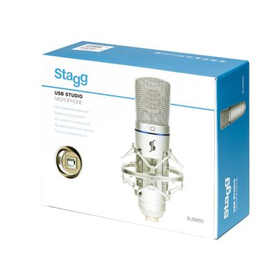 4. STAGG SUM50 - Mikrofon Studyjny Usb
