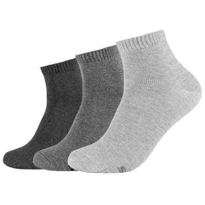 Skechers 3PPK Basic Quarter Socks SK42004-9300 Szare 43-46