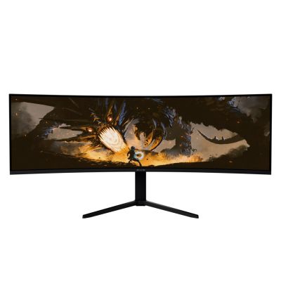 12. Arozzi Nova 49” Curved monitor komputerowy 124,5 cm (49") 5120 x 1440 px Dual QHD LED Czarny