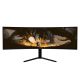 12. Arozzi Nova 49” Curved monitor komputerowy 124,5 cm (49") 5120 x 1440 px Dual QHD LED Czarny
