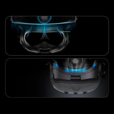3. Interfejs twarzowy BoboVR F3 do Meta Quest 3 - czarny