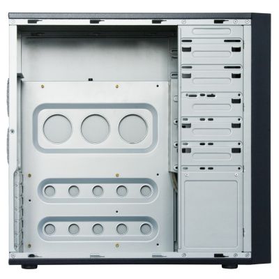 2. Chieftec CQ-01B-U3-OP zabezpieczenia & uchwyty komputerów Midi Wieża Czarny