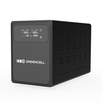 6. UPS Zasilacz awaryjny Greencell PowerCore 800VA 500W AVR 12VDC LCD