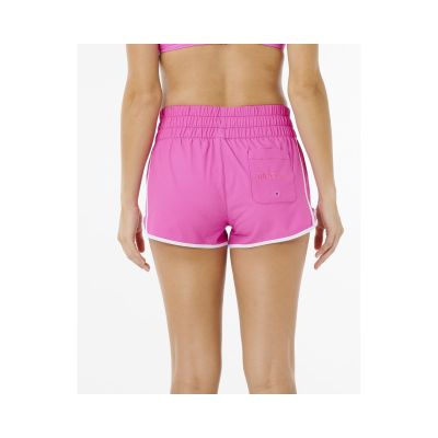3. Boardshorty damskie RIP CURL High Waist Retro Volley 3 różowe