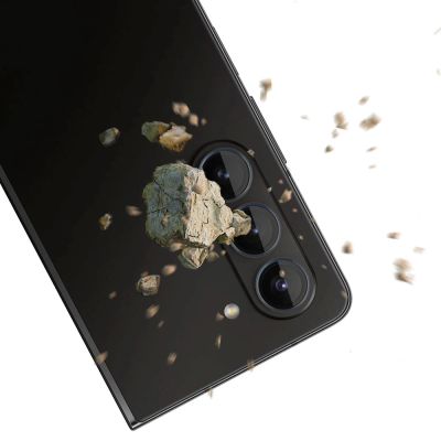 3. Osłona aparatu 3mk Lens Protection Pro na Samsung Galaxy Z Fold 5 - czarna