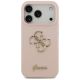 3. Etui Guess Silicone Big 4G Script na iPhone 17 Pro - różowe