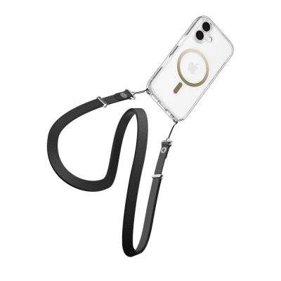 15. Etui Spigen Ultra Hybrid MagSafe na iPhone 17 - przezroczysto-złote