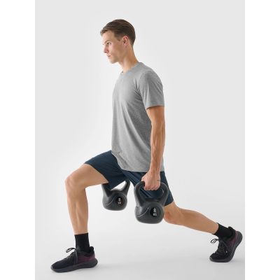 Koszulka treningowa regular szybkoschnąca męska 4F 4FWAW24TFTSM1003-25M