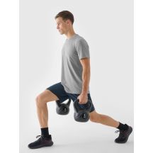 Koszulka treningowa regular szybkoschnąca męska 4F 4FWAW24TFTSM1003-25M