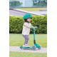 11. Hulajnoga 3-kołowa Globber Foldable Lights Emerald Green Jr 437-107