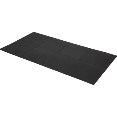 22. MATA PUZZLE POD SPRZĘT FITNESS 8SZT 30x30x0,9CM CZARNA PURE 2 IMPROVE