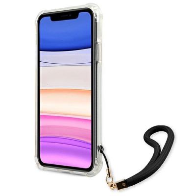 5. Etui Guess Camo Collection na iPhone 11 / Xr - czarne
