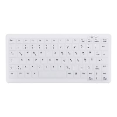 CHERRY AK-C4110 klawiatura Medyczna RF Wireless QWERTZ Niemiecki Biały