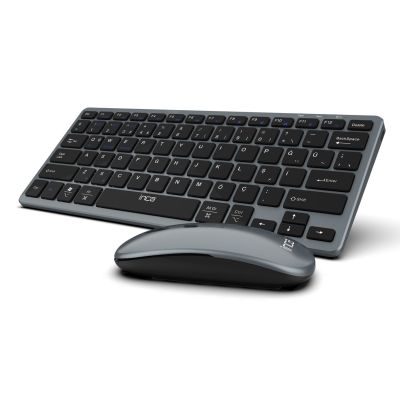 2. Inca IBK-572BT klawiatura Dołączona myszka RF Wireless + Bluetooth Czarny