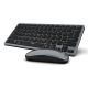 2. Inca IBK-572BT klawiatura Dołączona myszka RF Wireless + Bluetooth Czarny