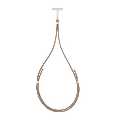 5. Smycz do smartfona 3mk EasyClip Elite - beżowa