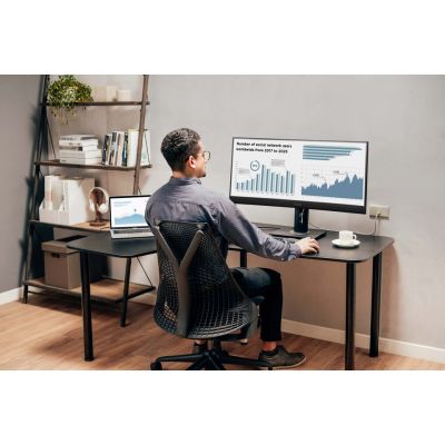 10. Viewsonic VG3456C monitor komputerowy 86,4 cm (34") 3440 x 1440 px UltraWide Quad HD LED Czarny