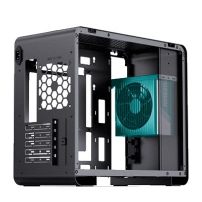 9. Jonsbo U4 Mini Mesh Micro-ATX Case - Czarny