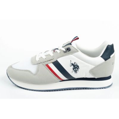 3. Buty sportowe U.S. Polo ASSN. M NOBIL006-WHI