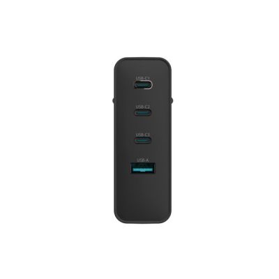 4. NATEC ŁADOWARKA SIECIOWA RIBERA GAN 3X USB-C 1X USB-A 100W CZARNA