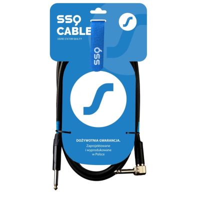 SSQ JMPJMK4 - jack mono prosty - jack mono kątowy 4 metrowy
