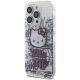2. Etui Hello Kitty IML Kitty On Bricks Graffiti na iPhone 14 Pro - białe