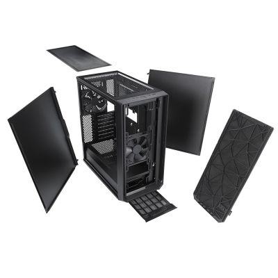 16. Fractal Design Meshify C Midi Tower Czarny