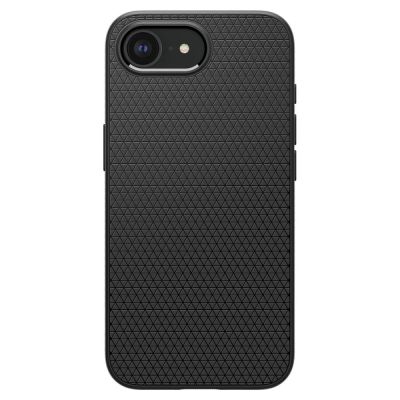 3. Etui Spigen Liquid Air na iPhone 16e / 17e - czarny mat