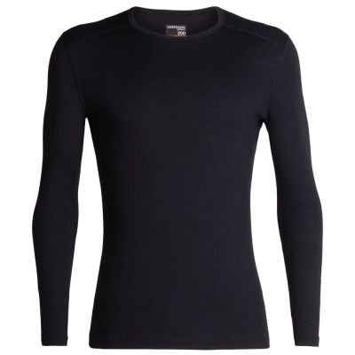Icebreaker 200 Oasis https://www.google.com/search?q=Base+layer+shirt&source=lnms&tbm=isch&sa=X&ved=0ahUKEwiW_K6WqYfjAhUFZlAKHST6AOwQ_AUIECgB&biw=1280&bih=561 Wycięcie pod szyją Długi rękaw Wełna z merynosa