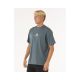 2. Koszulka RIP CURL Pill Icon Tee turkusowy