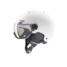 Kask narciarski UVEX Wanted Visor pro V white matt