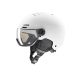 Kask narciarski UVEX Wanted Visor pro V white matt